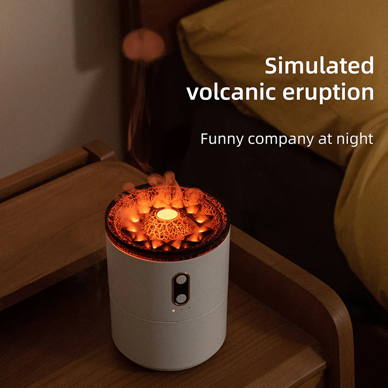 Volcanic Flame Essential Oil Diffuser | Aromatherapy & Fragrance Mist