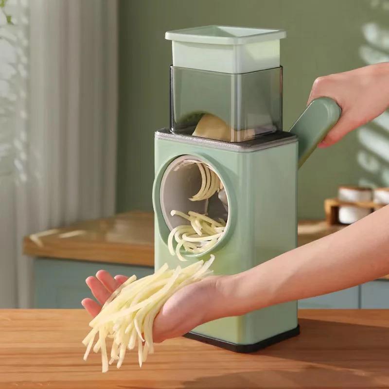 Multi-function Hand Rotary Vegetable Cutter.