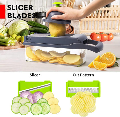 Vegetable Choper-16 in 1 Vegetable cutter